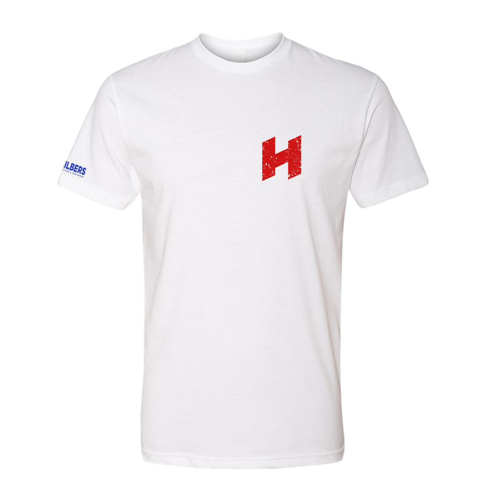 Hilbers Nation Red/Blue White T-Shirt - DM108