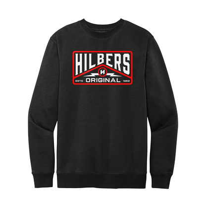 Hilbers Lightning Black Crew Sweatshirt - DT6104