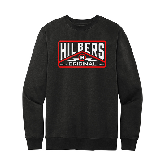 Hilbers Lightning Black Crew Sweatshirt - DT6104