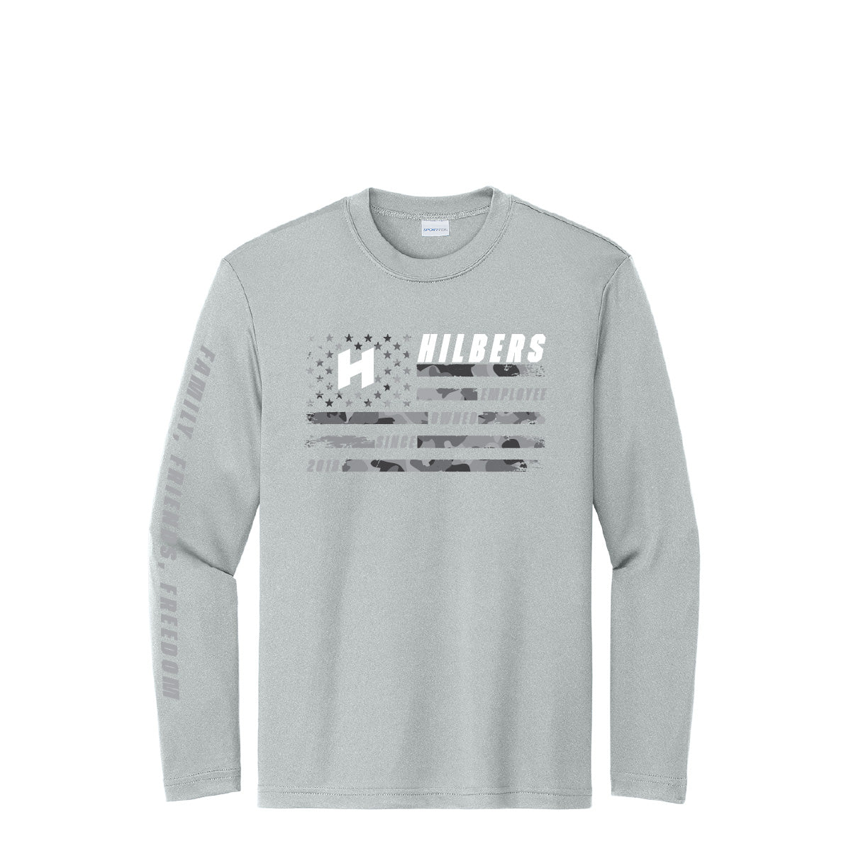 Hilbers 2025 July 4th Youth Long Sleeve PosiCharge® Competitor™ Tee - Multiple Colorways