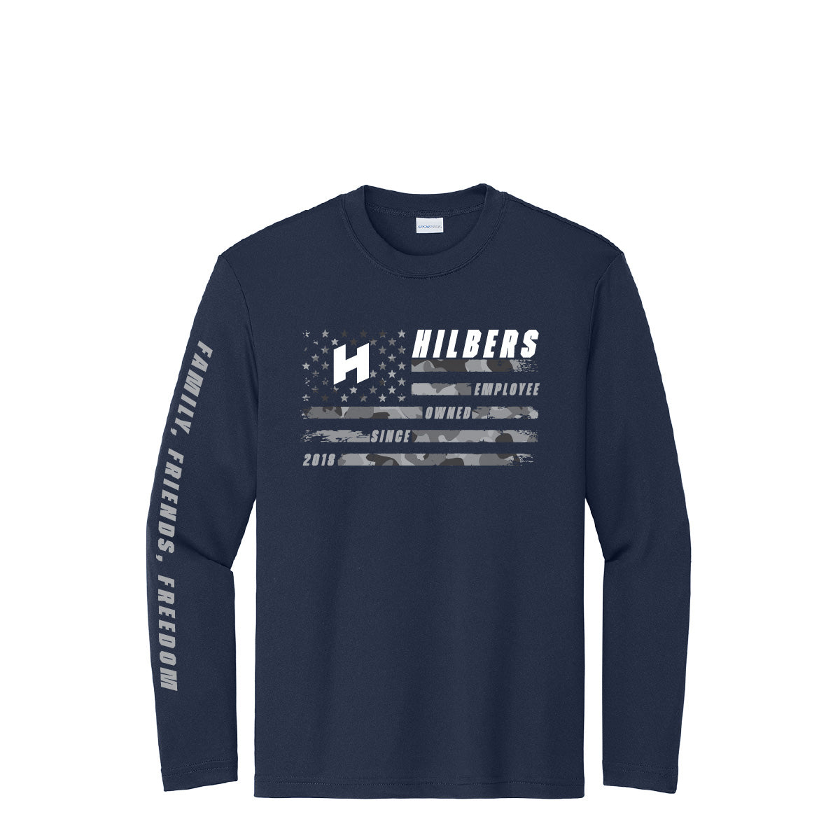 Hilbers 2025 July 4th Youth Long Sleeve PosiCharge® Competitor™ Tee - Multiple Colorways