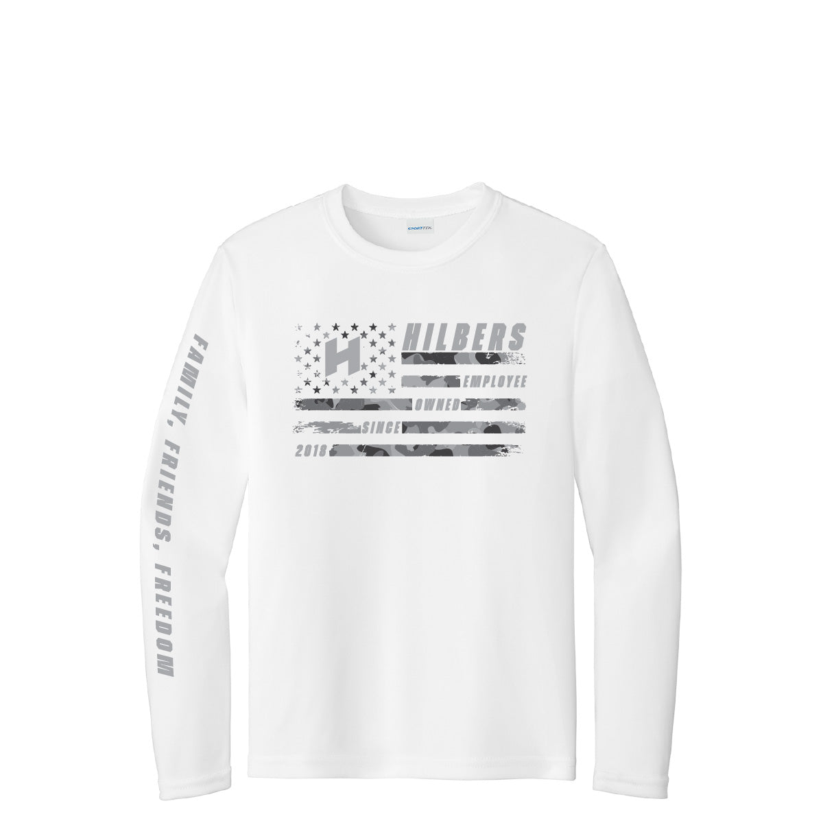 Hilbers 2025 July 4th Youth Long Sleeve PosiCharge® Competitor™ Tee - Multiple Colorways