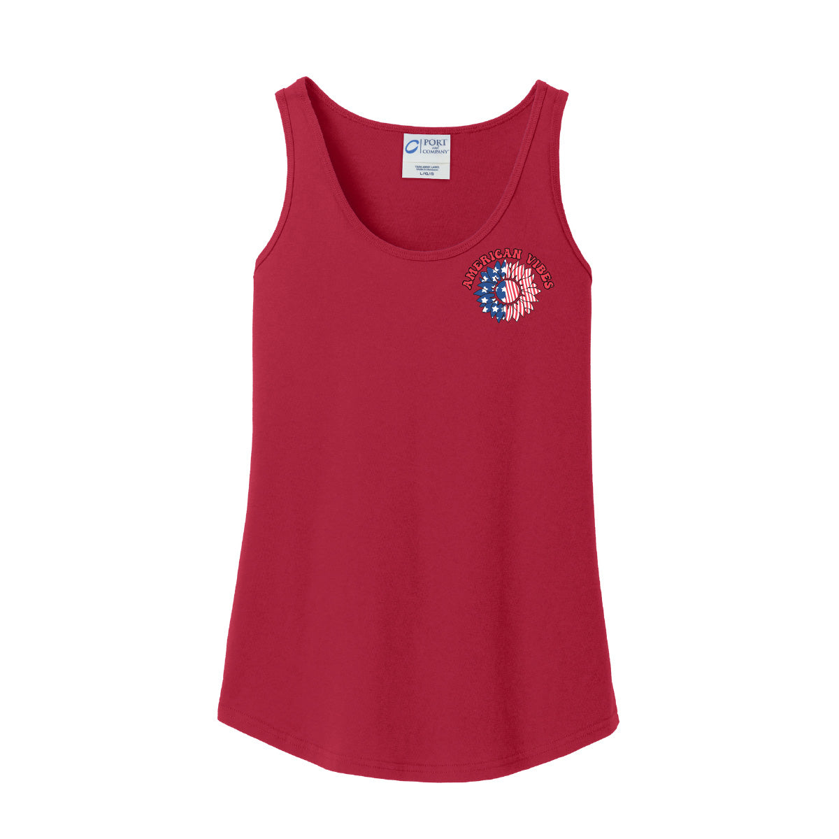 Hilbers American Vibes Women's Core Cotton Tank Top
