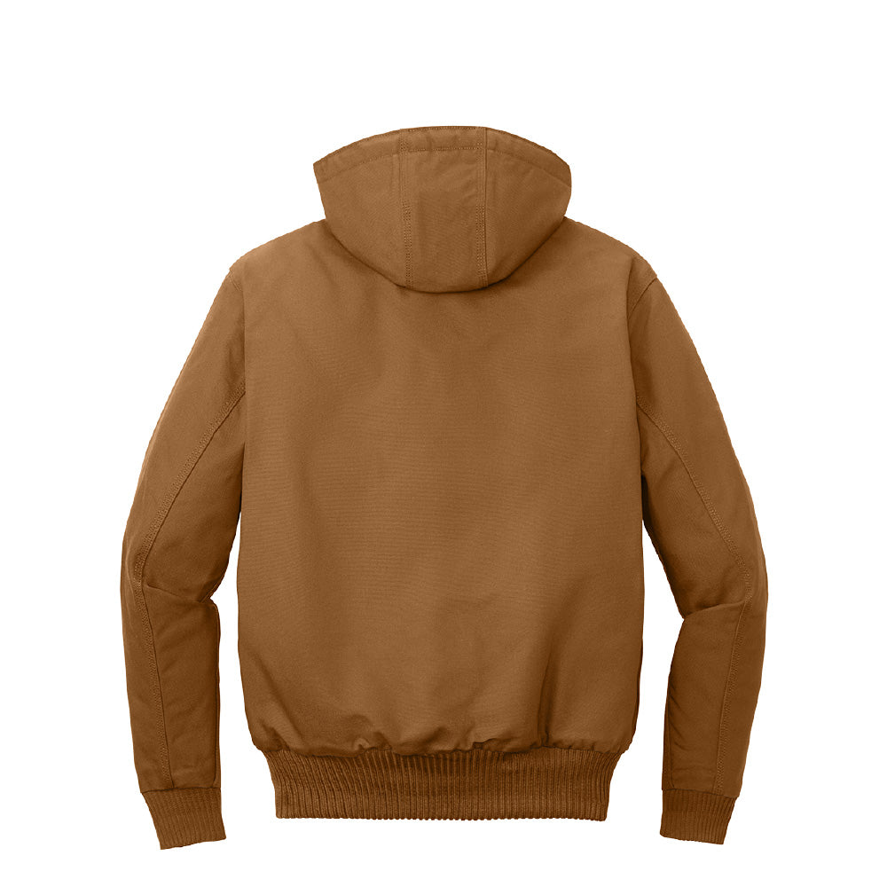 Hilbers Tough Carhartt® Quilted-Flannel-Lined Duck Active Jacket