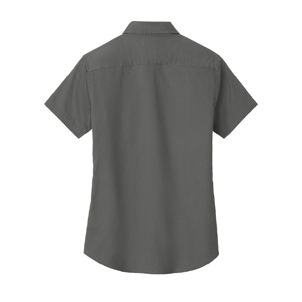 Hilbers Logo Women's Port Authority® Short Sleeve Easy Care Shirt