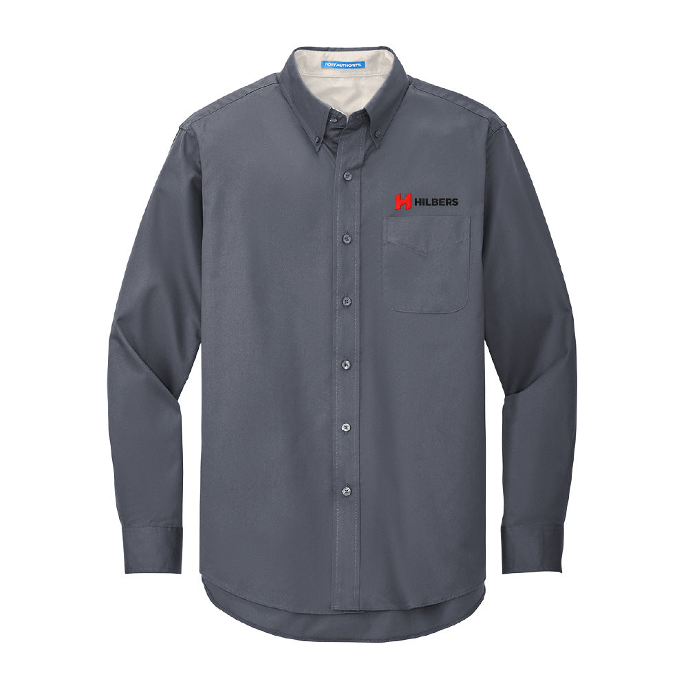 Hilbers Logo Men's Port Authority® Easy Care Long Sleeve Shirt