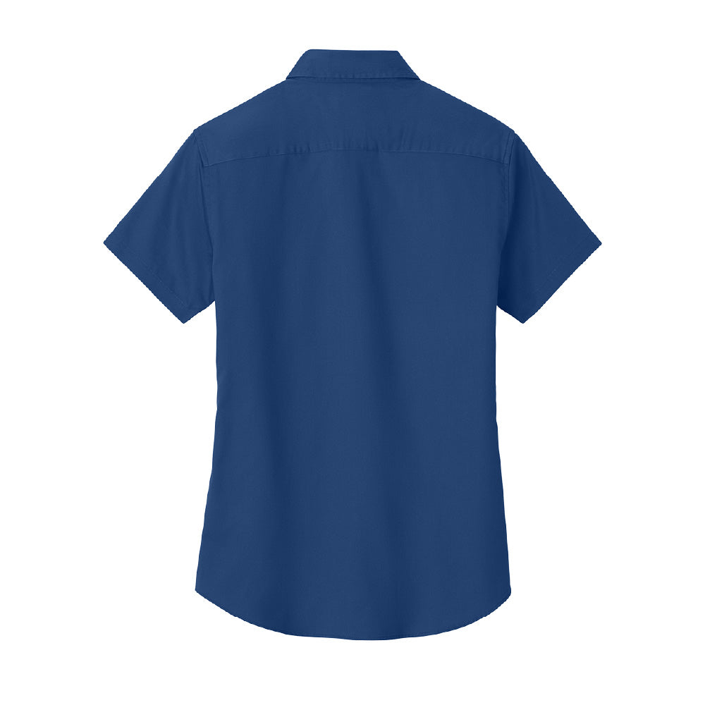 Hilbers Embroidered Logo Women's Port Authority® Short Sleeve Easy Care Shirt