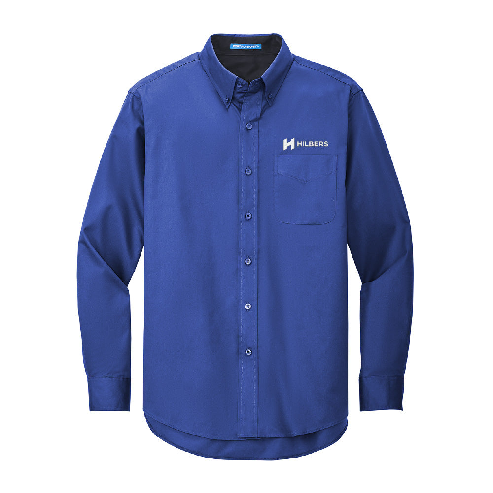 Hilbers Logo Men's Port Authority® Easy Care Long Sleeve Shirt