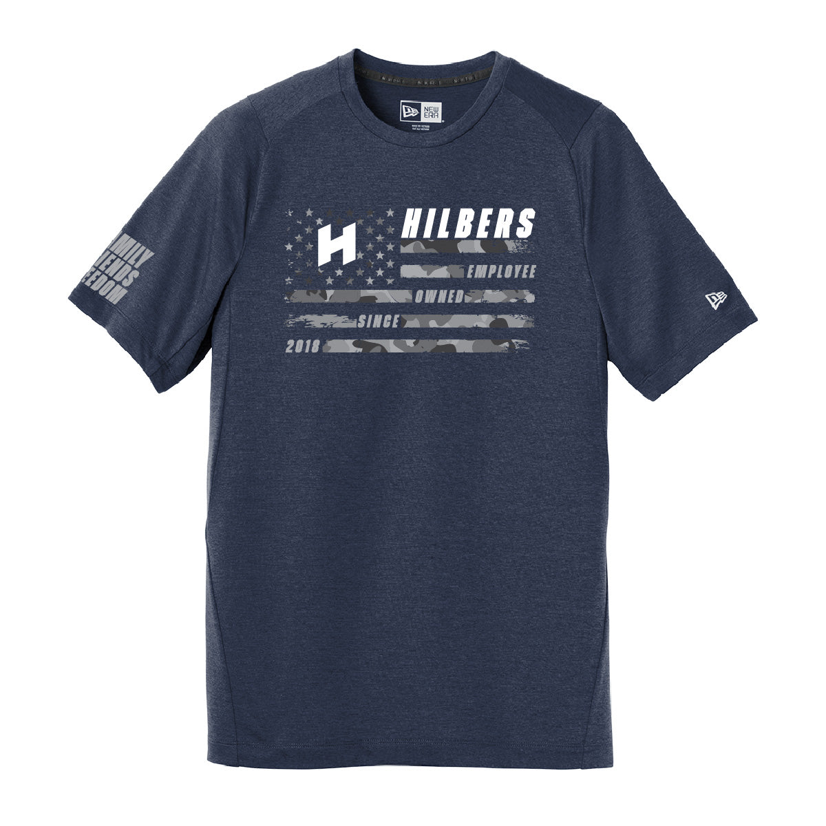 Hilbers 2025 July 4th New Era® Series Performance Crew Tee - Multiple Colorways