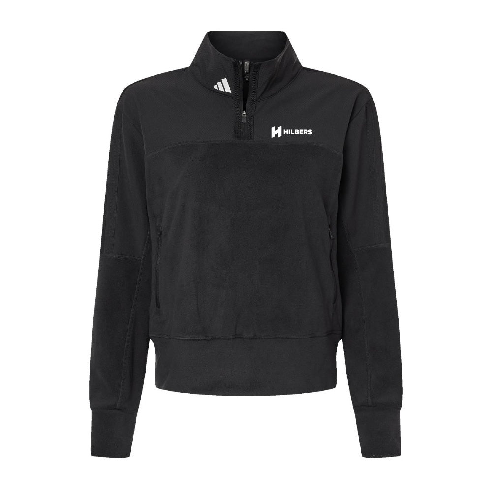 Hilbers Women's Adidas Fleece Quarter-Zip Pullover