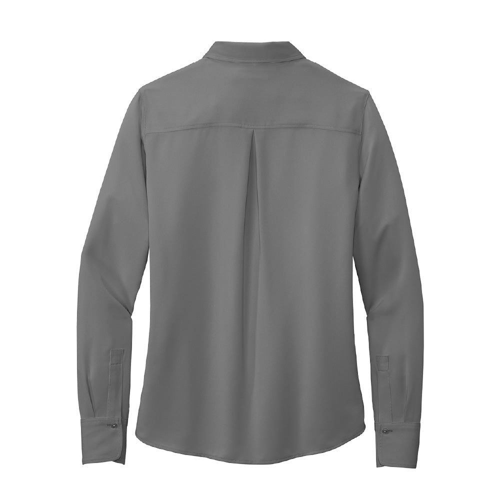 Hilbers Logo Brooks Brothers® Women’s Full-Button Satin Blouse