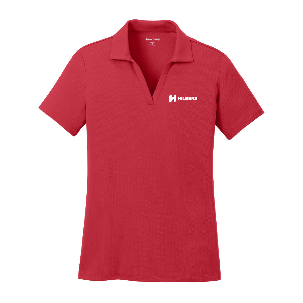 Hilbers Logo Women's Sport-Tek® RacerMesh® Polo