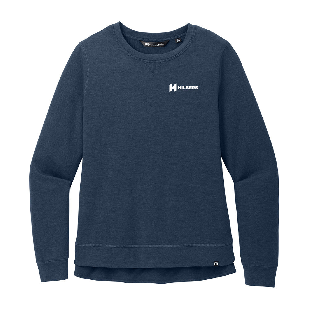 Hilbers Logo Women's TravisMathew Long Weekend Crew