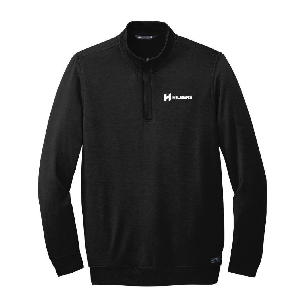 Hilbers Logo Men's TravisMathew Newport 1/4-Zip Fleece