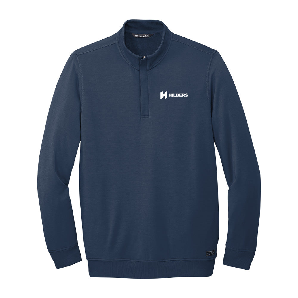 Hilbers Logo Men's TravisMathew Newport 1/4-Zip Fleece