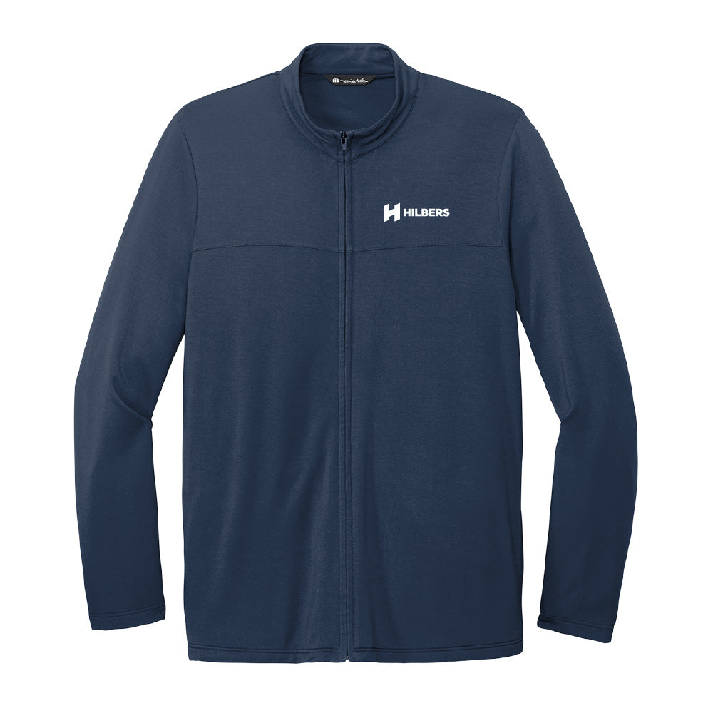 Hilbers Logo Men's TravisMathew Newport Full-Zip Fleece