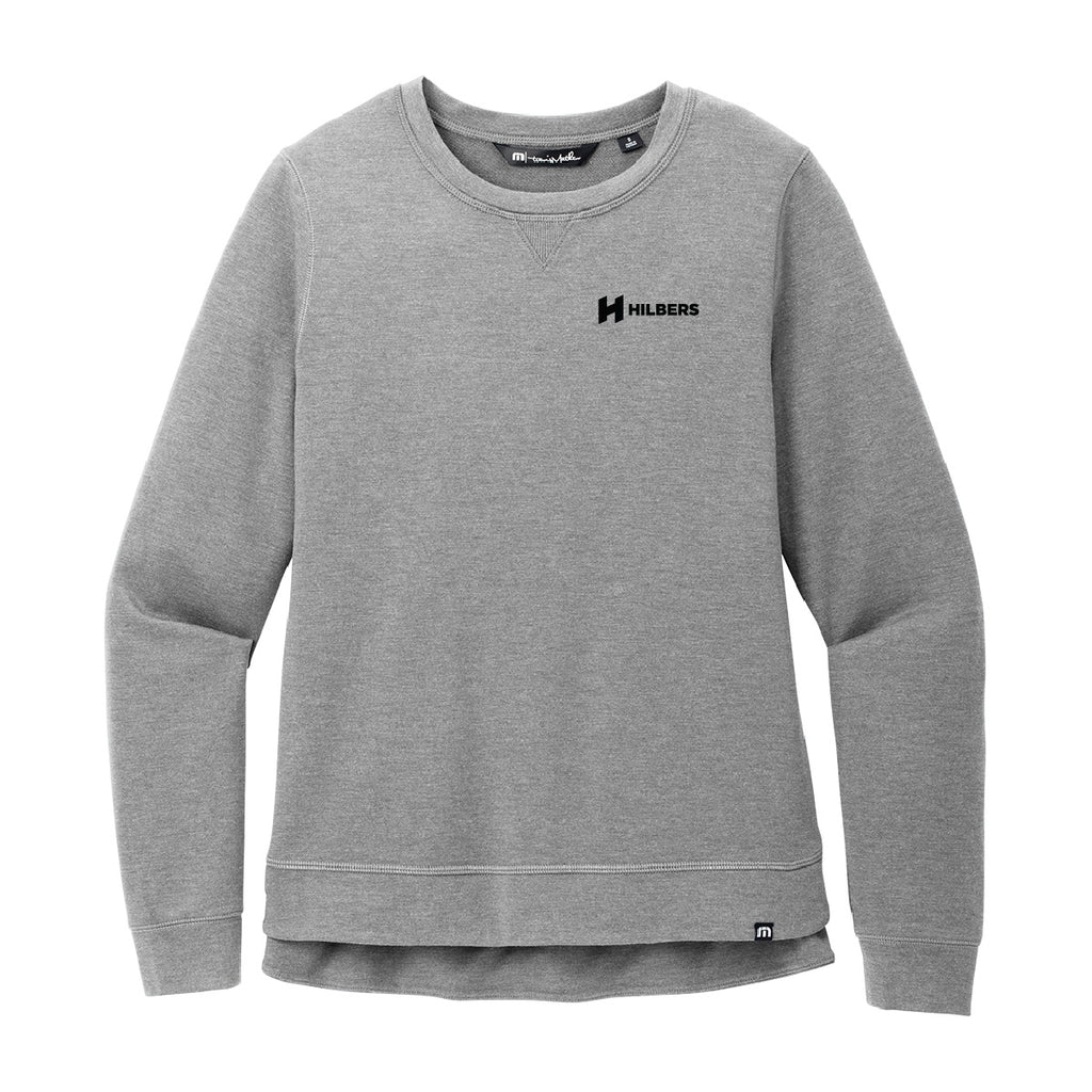 Hilbers Logo Women's TravisMathew Long Weekend Crew