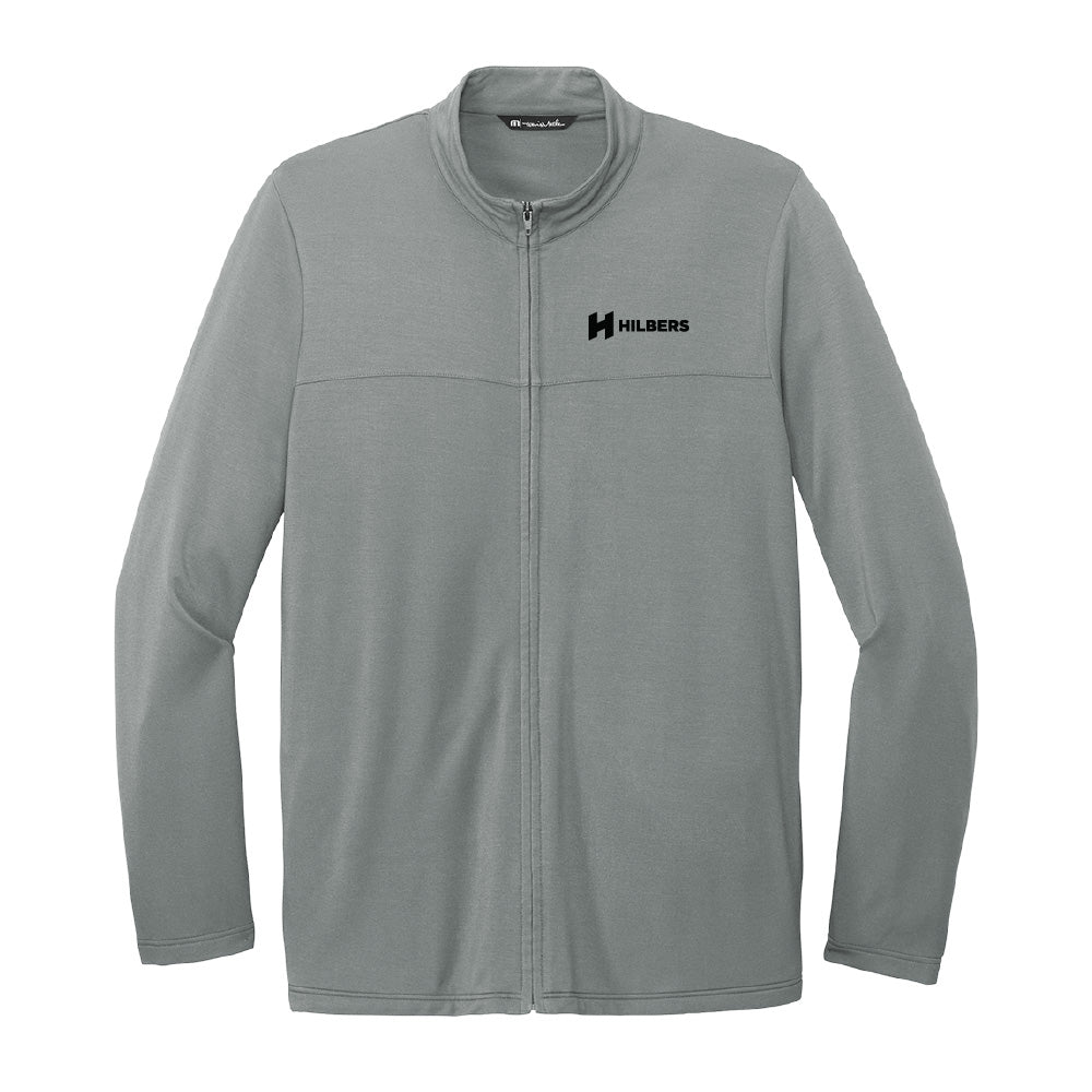 Hilbers Logo Men's TravisMathew Newport Full-Zip Fleece