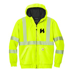 Hilbers Tough Carhartt® ANSI 107 Class 3 Lined Full-Zip Sweatshirt