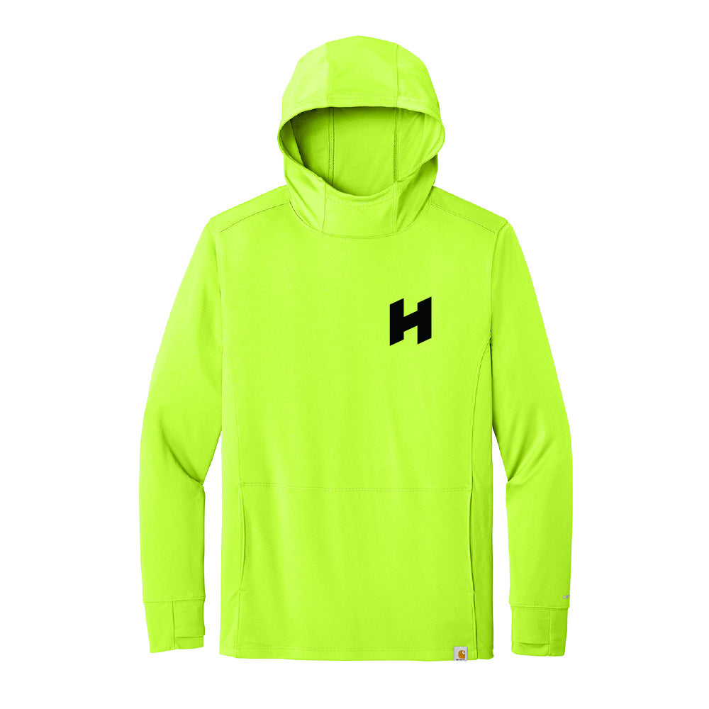 Hilbers Tough Carhartt Force® Sun Defender™ Long Sleeve Hooded T-Shirt