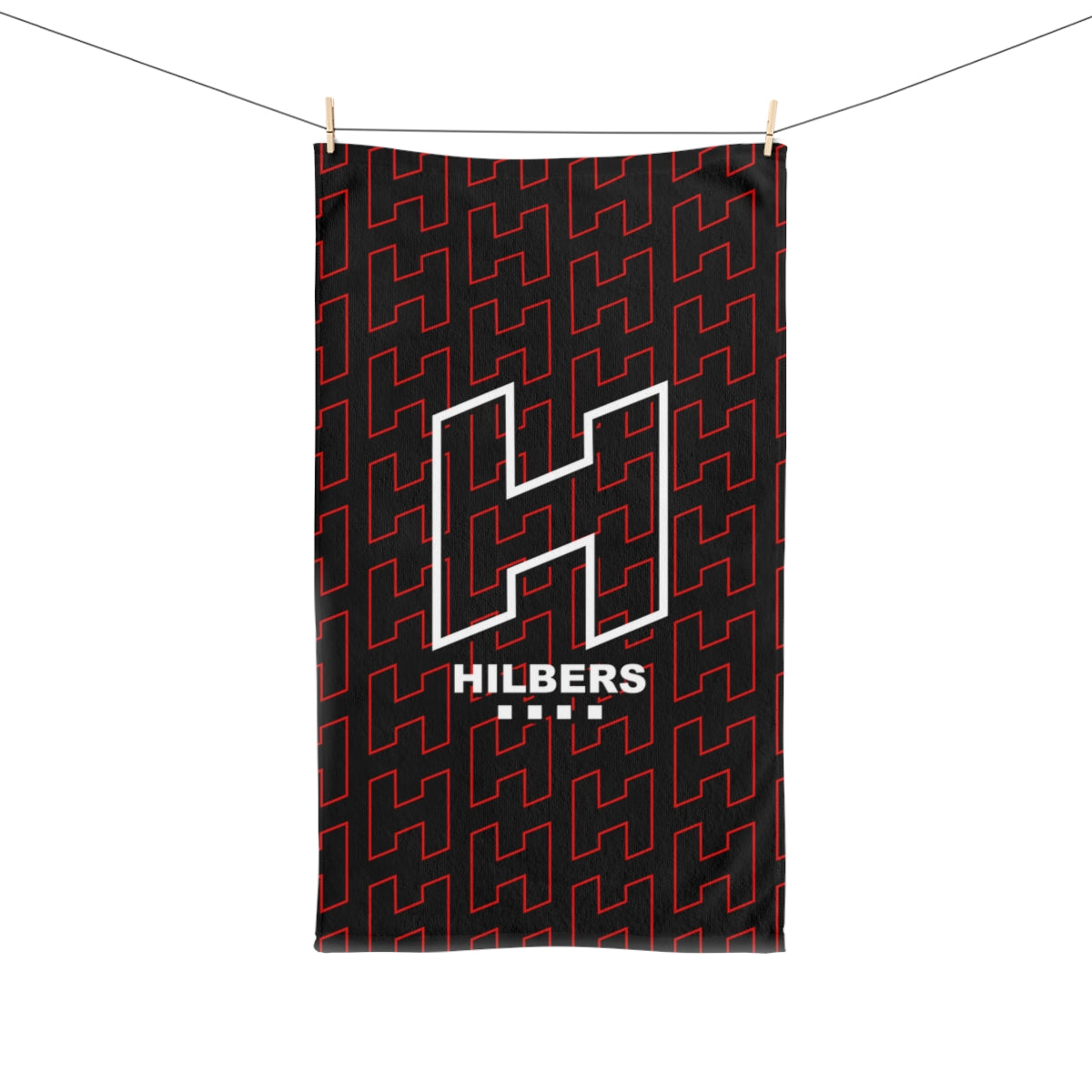 Hilbers Logo Gym Towel - 16" x 28"