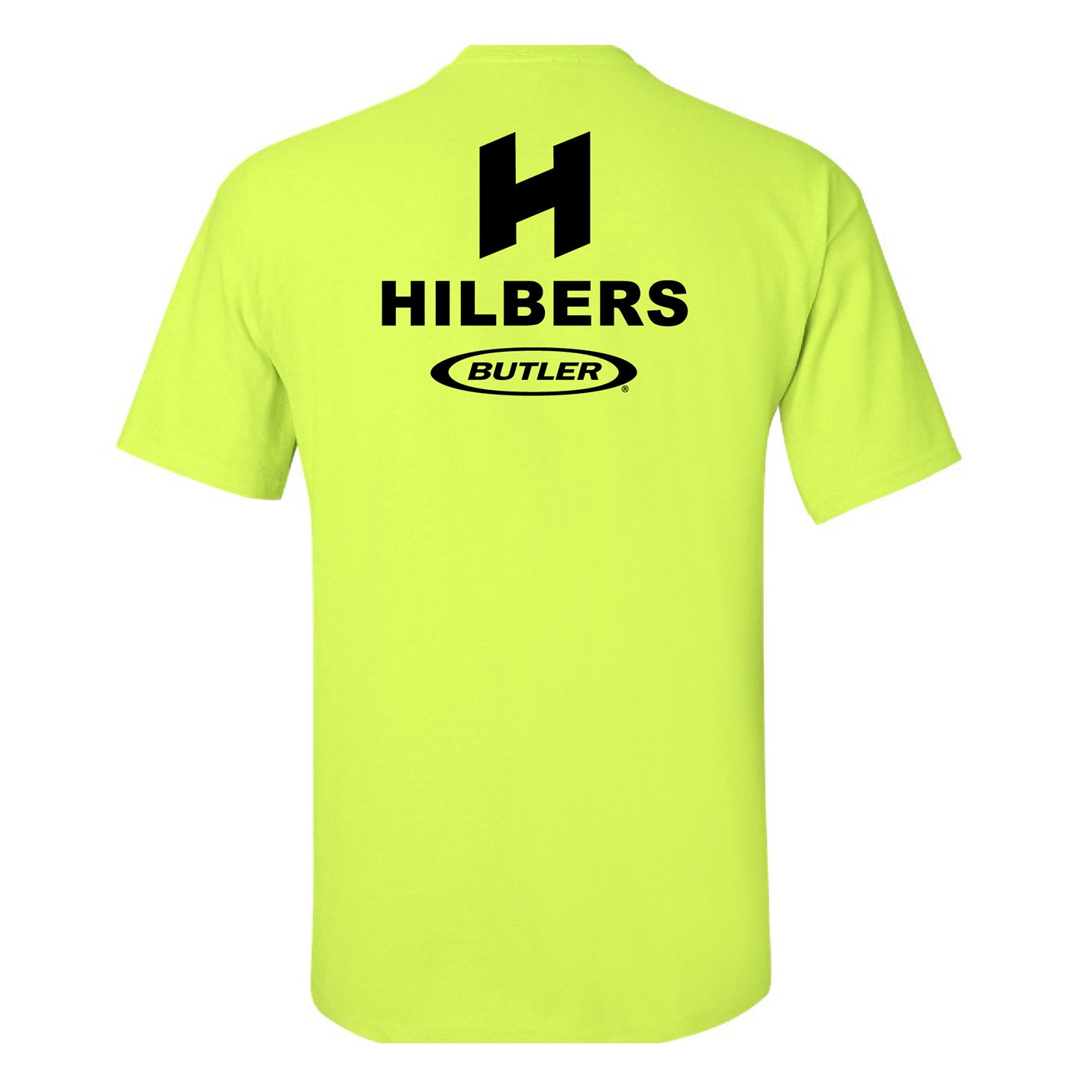 Hilbers Safety Green T-Shirt - Gildan 8000