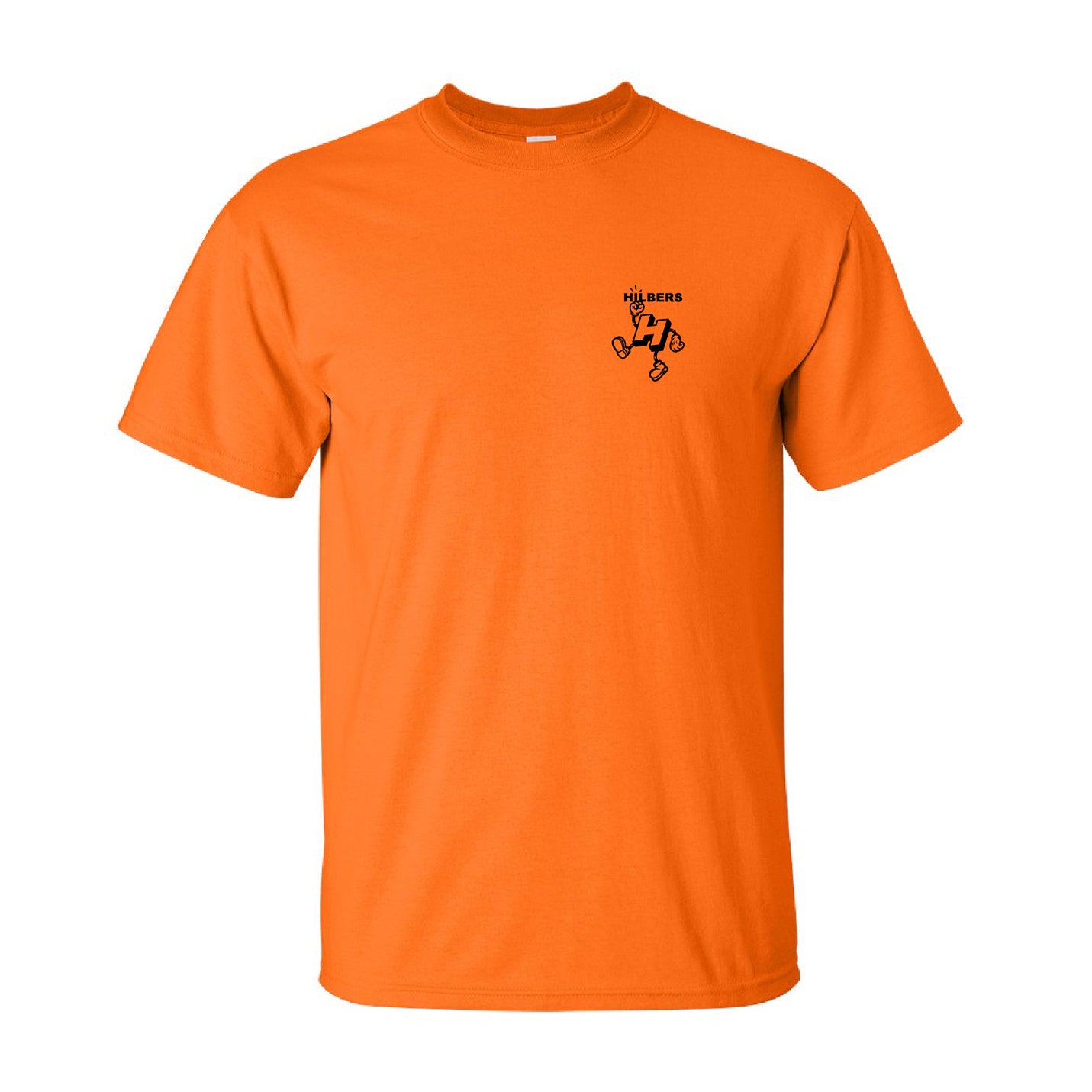 Hilbers Safety Orange T-Shirt - Gildan 8000