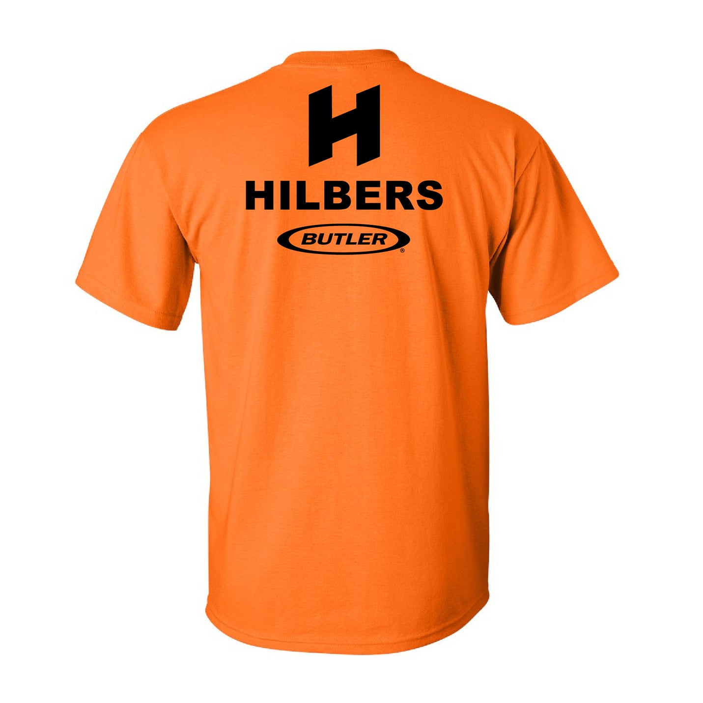 Hilbers Safety Orange T-Shirt - Gildan 8000