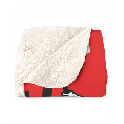 Sherpa Mascot Fleece Blanket