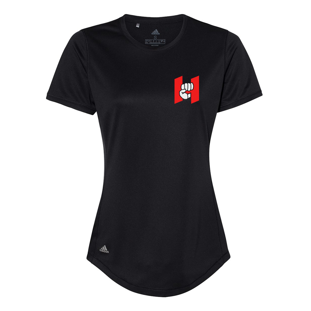 Hilbers Fitness - Get Built Adidas Women's Sport T-Shirt - A377