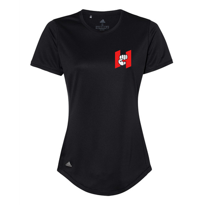 Hilbers Fitness - Get Built Adidas Women's Sport T-Shirt - A377