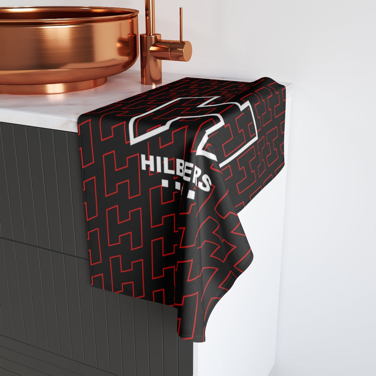 Hilbers Logo Gym Towel - 16" x 28"